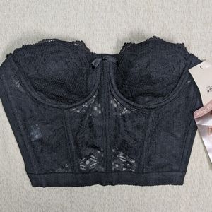 Vintage Bustier Deadstock Strapless Longline Bra
